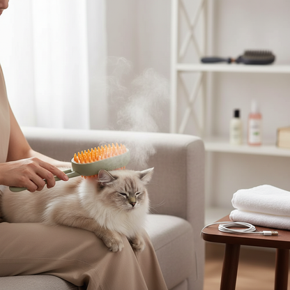 Cepillo Vapor 3en1 Mascotas