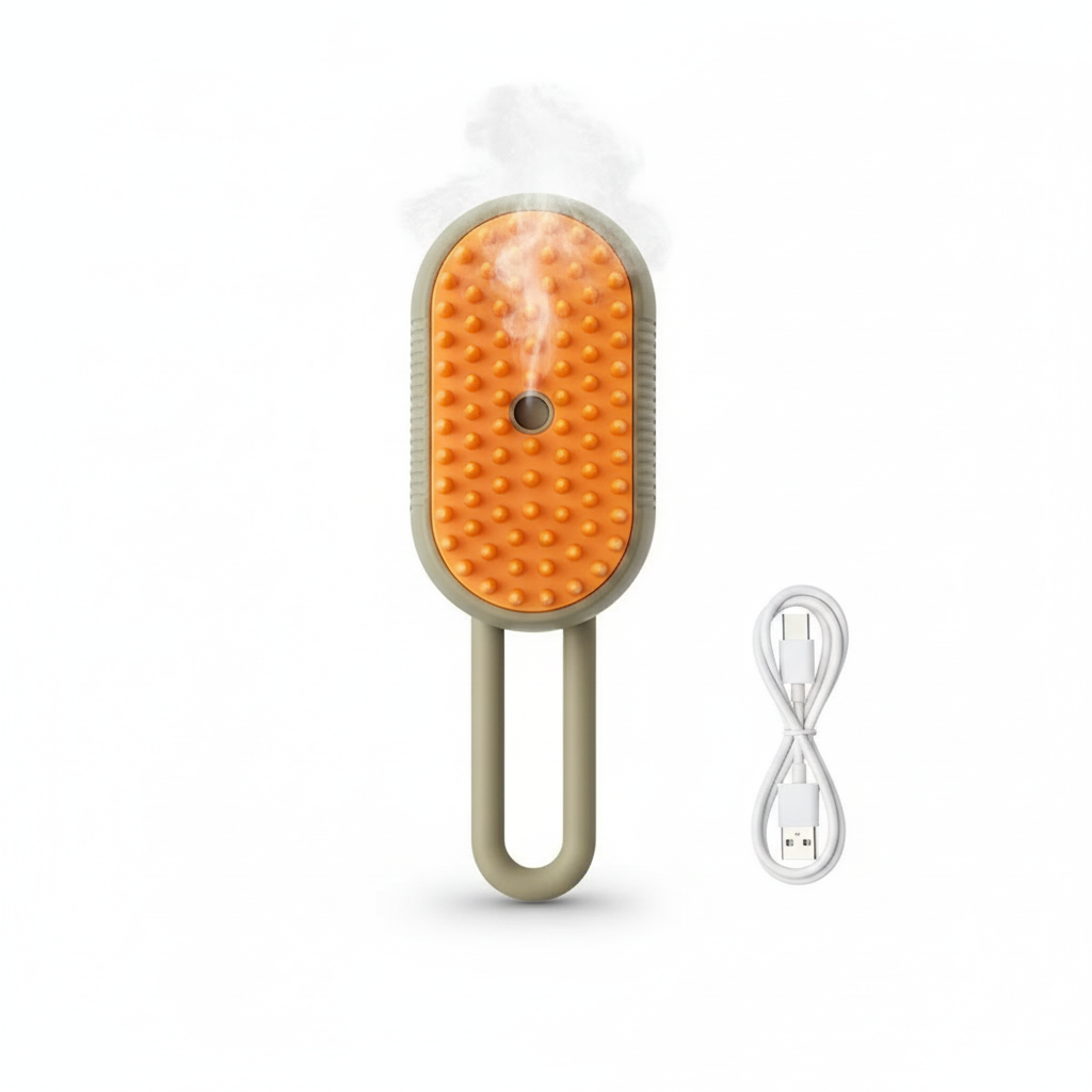 Cepillo Vapor 3en1 Mascotas