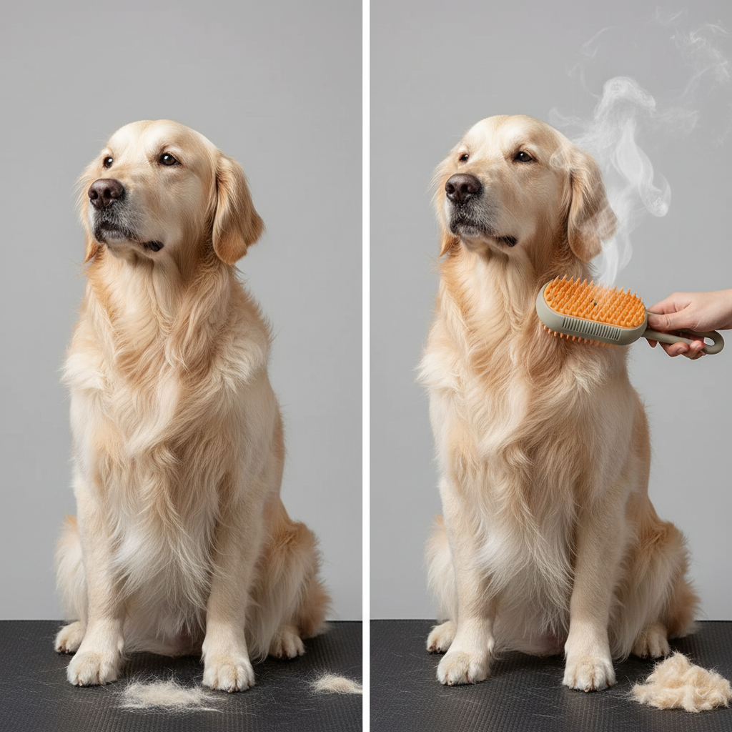 Cepillo Vapor 3en1 Mascotas