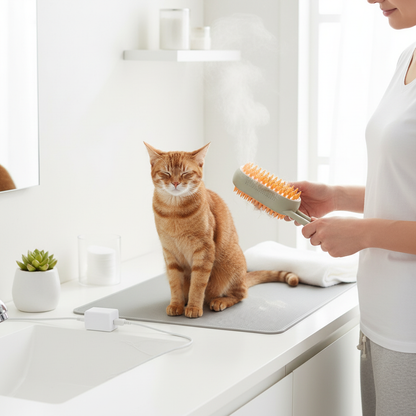 Cepillo Vapor 3en1 Mascotas